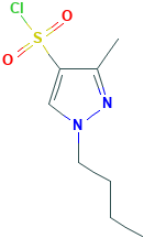 1-丁基-3-甲基-1H-吡唑-4-磺酰氯