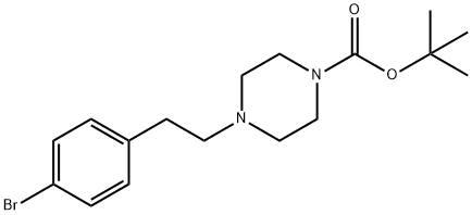 tert-butyl 4-(4-bromophenethyl)piperazine-1-carboxylate