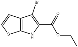 6H-Thieno[2,3-b]pyrrole-5-carboxylic acid, 4-bromo-, ethyl ester