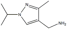 (3-methyl-1-propan-2-ylpyrazol-4-yl)methanamine