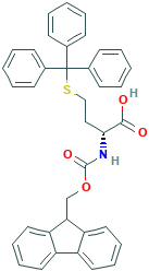 (R)-2-((((9H-Fluoren-9-yl)methoxy)carbonyl)-amino)-4-(tritylthio)butanoic acid