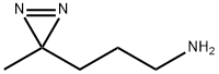 3H-Diazirine-3-propanamine, 3-methyl-