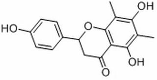 (2S)-5,7-dihydroxy-2-(4-hydroxyphenyl)-6,8-dimethyl-2,3-dihydro-4H-chromen-4-one