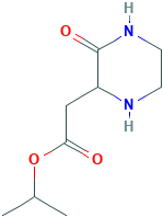 Isopropyl 2-(3-oxo-2-piperazinyl)acetate