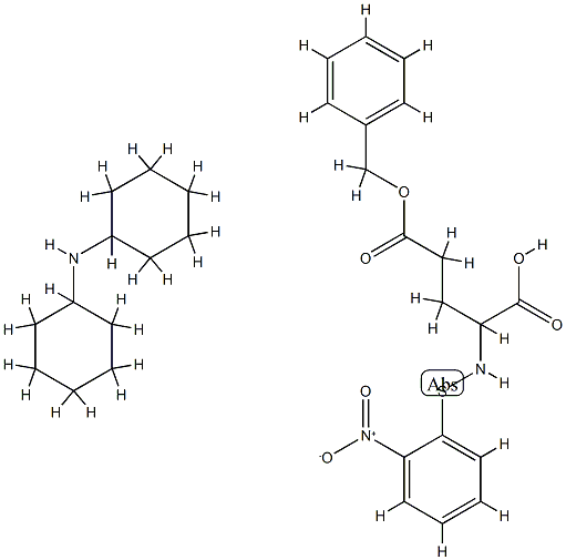 5-benzyl N-[(2-nitrophenyl)thio]-2-aminoglutarate, compound with N-dicyclohexylamine (1:1)