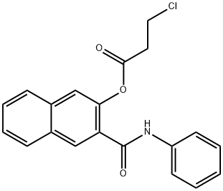 NAPHTHOL AS B-CHLORO PROPIONATE