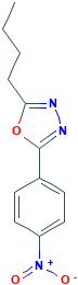 1,3,4-Oxadiazole, 2-butyl-5-(4-nitrophenyl)-