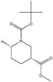 1-tert-butyl 3-methyl (3R,6S)-rel-6-methylpiperidine-1,3-dicarboxylate