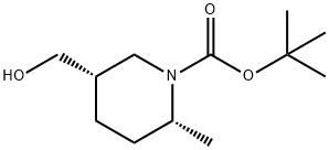 tert-butyl (2R,5S)-5-(hydroxymethyl)-2-methylpiperidine-1-carboxylate