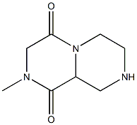 2-methyltetrahydro-2H-pyrazino[1,2-a]pyrazine-1,4(3H,6H)-dione(SALTDATA: FREE)