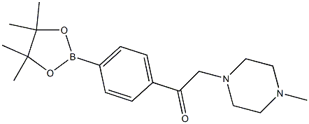 1-(4-methyl-1-piperazinyl)-2-[4-(4,4,5,5-tetramethyl-1,3,2-dioxaborolan-2-yl)phenyl]-Ethanone