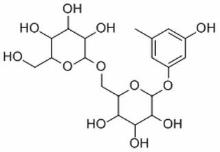 b-D-Glucopyranoside, 3-hydroxy-5-methylphenyl 6-O-b-D-glucopyranosyl-