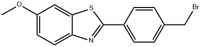 2-[4-(溴甲基)苯基}-6-甲氧基苯并噻唑