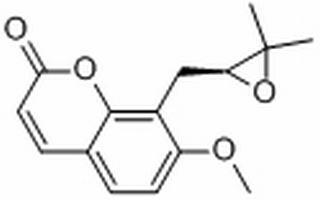 2H-1-Benzopyran-2-one, 8-[[(2S)-3,3-dimethyl-2-oxiranyl]methyl]-7-methoxy-