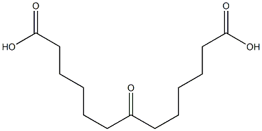 Tridecanedioic acid, 7-oxo-