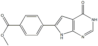 Benzoic acid, 4-(4,7-dihydro-4-oxo-3H-pyrrolo[2,3-d]pyriMidin-6-yl)-, Methyl ester