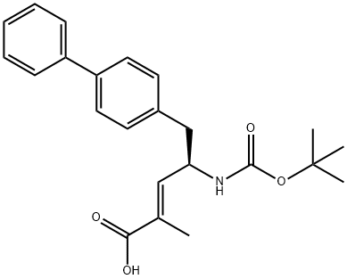 (R,E)-5-([1,1'-biphenyl]-4-yl)-4-((tert-butoxycarbonyl)amino)-2-methylpent-2-enoic acid