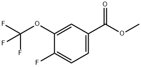 Benzoic acid, 4-fluoro-3-(trifluoromethoxy)-, methyl ester