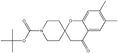 tert-butyl 6,7-diMethyl-4- oxo-3,4-dihydro-1η-spiro[chroMene-2,4'-piperidine]-1'-carboxylate