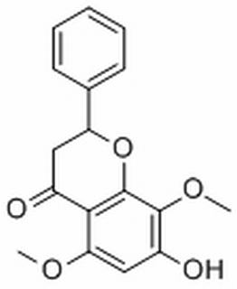 4H-1-Benzopyran-4-one, 2,3-dihydro-7-hydroxy-5,8-dimethoxy-2-phenyl-