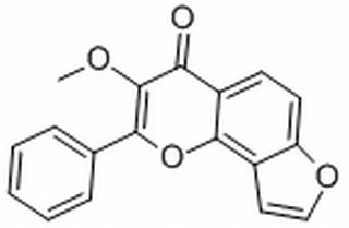 3-METHOXY-2-PHENYL-4H-FURO[2,3-H]-1-BENZOPYRAN-4-ONE