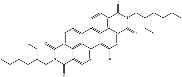 C2C6-PDI-BrAnthra[2,1,9-def:6,5,10-d'e'f']diisoquinoline-1,3,8,10(2H,9H)-tetrone, 5-bromo-2,9-bis(2-ethylhexyl)