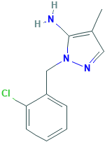 1-(2-氯苄基)-4-甲基-1H-吡唑-5-胺