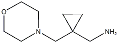 1-[1-(4-吗啉基甲基)环丙基]甲胺