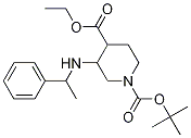 1-BOC-3-(1-苯基乙基氨基)哌啶-4-甲酸乙酯
