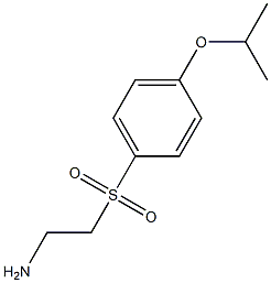 2-(4-propan-2-yloxyphenyl)sulfonylethanamine