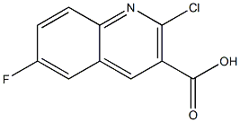 2-chloro-6-fluoroquinoline-3-carboxylic acid