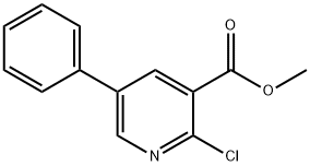 3-Pyridinecarboxylic acid, 2-chloro-5-phenyl-, methyl ester