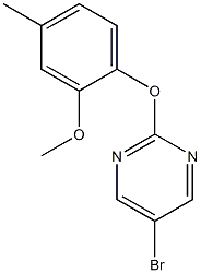 5-BROMO-2-(2-METHOXY-4-METHYLPHENOXY)PYRIMIDINE