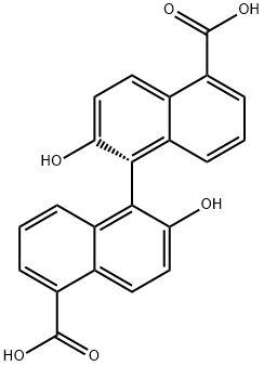 1,1'-Binaphthalene]-5,5'-dicarboxylic acid, 2,2'-dihydroxy-, (1R)-