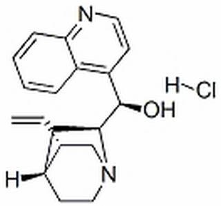 (S)-Quinolin-4-yl((1S,2R,4S,5R)-5-vinylquinuclidin-2-yl)methanol hydrochloride