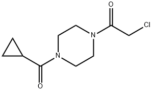 2-chloro-1-(4-cyclopropanecarbonylpiperazin-1-yl)ethan-1-one