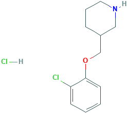 3-[(2-Chlorophenoxy)methyl]piperidinehydrochloride