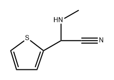 2-(methylamino)-2-(thiophen-2-yl)acetonitrile