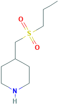 4-((Propylsulfonyl)methyl)piperidine