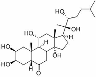 Cholest-7-en-6-one, 2,3,11,14,20,22-hexahydroxy-, (2β,3β,5β,11α,22R)-