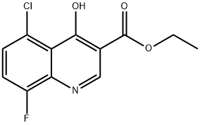 Ethyl 5-chloro-8-fluoro-4-hydroxyquinoline-3-carboxylate