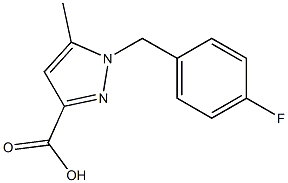 1-(4-FLUOROBENZYL)-5-METHYL-1H-PYRAZOLE-3-CARBOXYLIC ACID