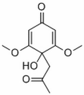 2,5-Cyclohexadien-1-one, 4-hydroxy-3,5-dimethoxy-4-(2-oxopropyl)-