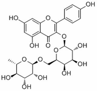 kaempferol-3-O-α-L-rhamnopyranosyl(1→6)-β-D-glucopyranoside