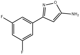 3-(3,5-difluorophenyl)isoxazol-5-amine