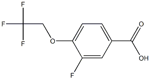 3-fluoro-4-(2,2,2-trifluoroethoxy)benzoic acid