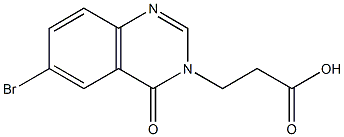 3-(6-溴-4-氧喹唑啉-3(4H)-基)丙酸