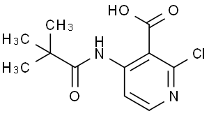 2-氯-4-新戊胺烟酸