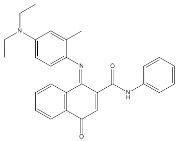 2-苯氨羰基-1,4-萘醌-4-(4-二乙氨基-2-甲苯基)亚胺
