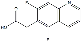 2-(5,7-difluoroquinolin-6-yl)acetic acid